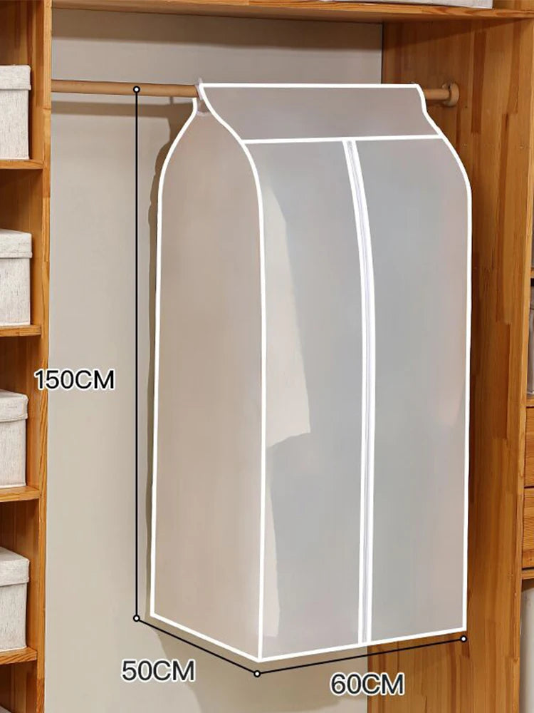 3D Large Dustproof Garment Bag — Waterproof Wardrobe Cover