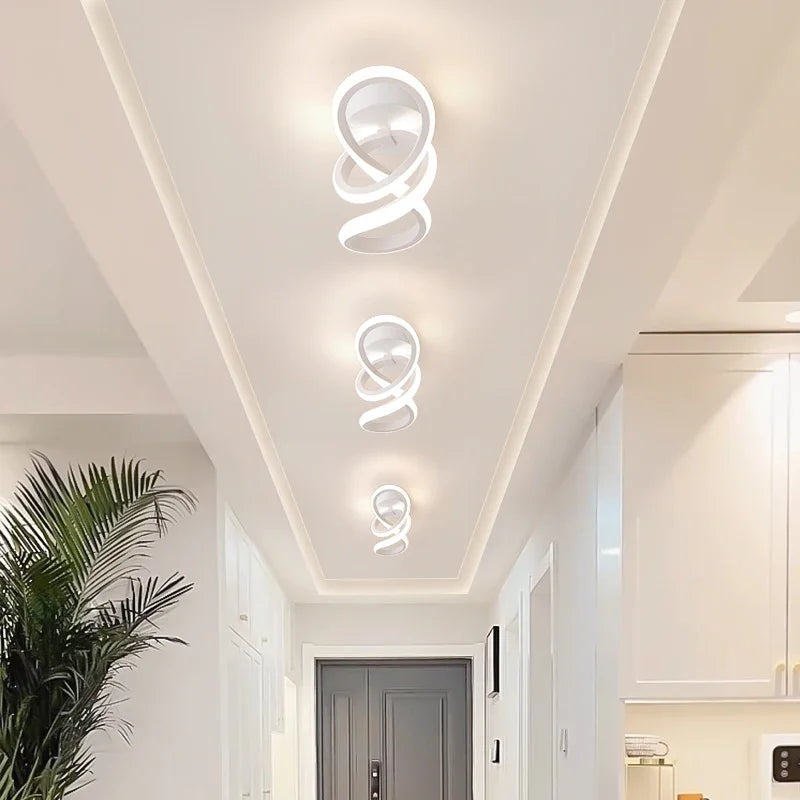 Minimalist LED Aisle Ceiling Light — 3 Colour Temperatures, Surface Mount