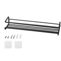 Wall-Mount Metal Spice Rack Organizer — Space-Saving, Drill or Adhesive