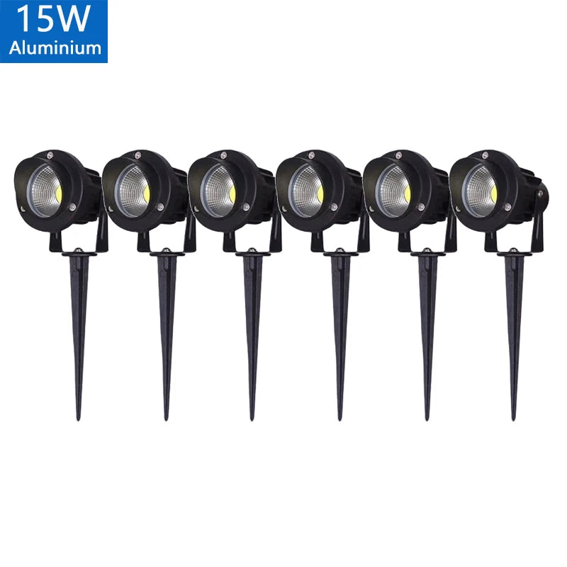 Zhengde LED Spike Lawn Lamp – 5W–20W IP65 Landscape Spotlight AC/DC