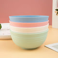 Reusable Plastic Snack & Fruit Bowls — Set of 4, CE Certified