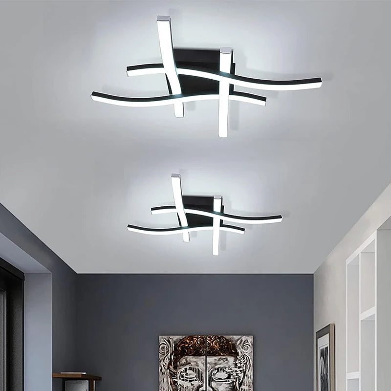 Minimalist LED Ceiling Light — Living Room, Bedroom & Kitchen