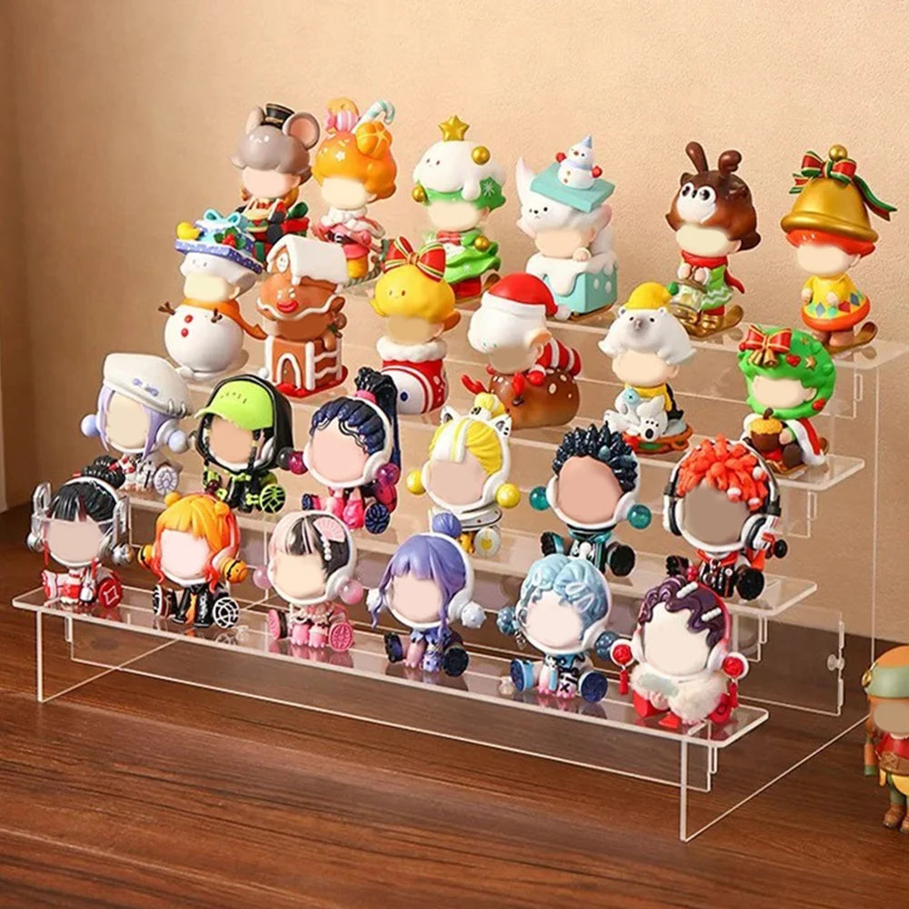 Multilayer Acrylic Display Stand with Removable Shelves