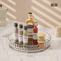 360° Rotating Kitchen Spice Rack — Turntable Storage Organizer