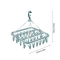 32-Clip Swivel Laundry Hanger