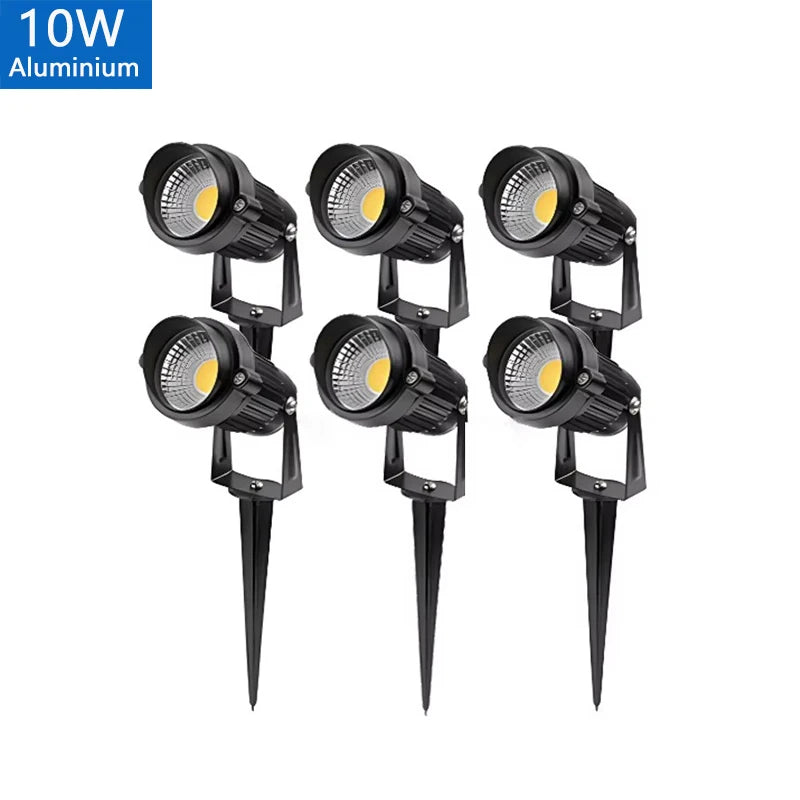 Zhengde LED Spike Lawn Lamp – 5W–20W IP65 Landscape Spotlight AC/DC