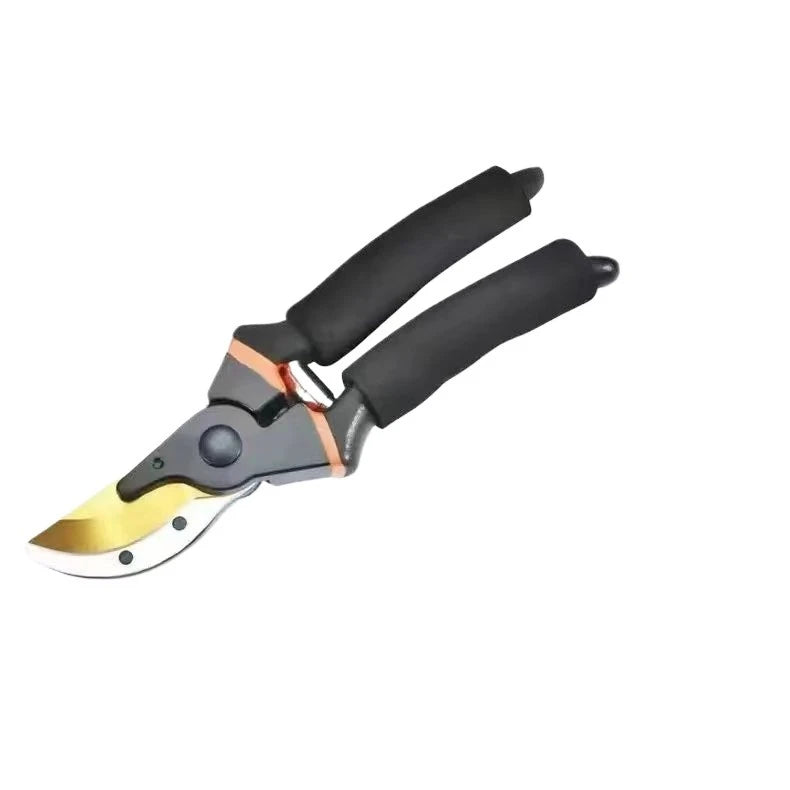 8.5" Professional Titanium Bypass Pruning Shears – Sharp Garden Pruners & Hedge Clippers