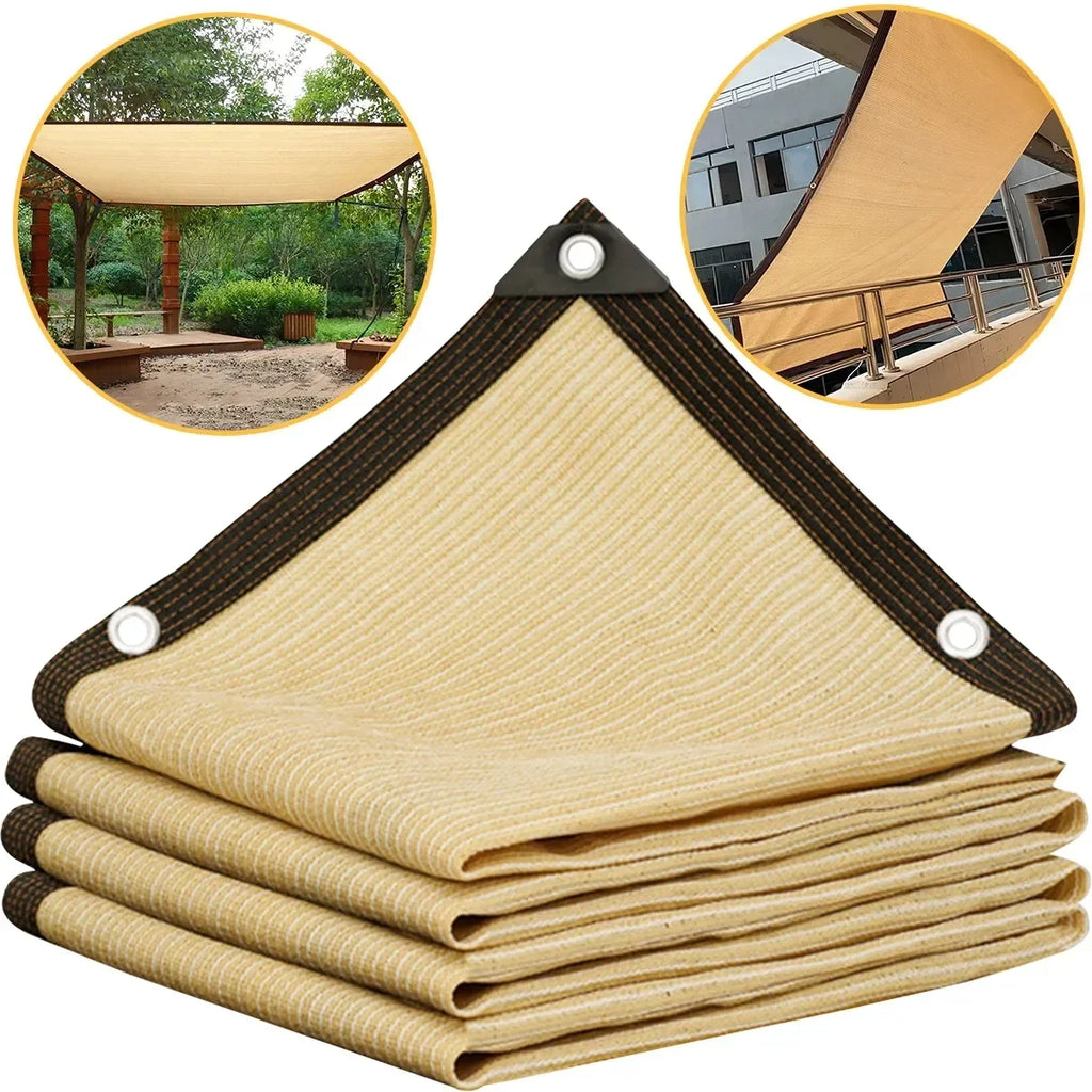 HDPE Shade Net – 85–90% UV Protection Sunscreen Mesh 2×2m to 4×6m