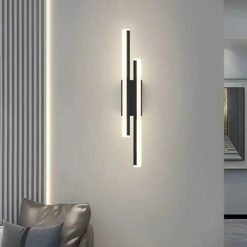 Copper Line Acrylic Wall Sconce — Dimmable, 3 Colour Temperatures