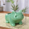 Creative Ceramic Mini Flowerpot – Handmade Succulent Planter with Drainage Hole