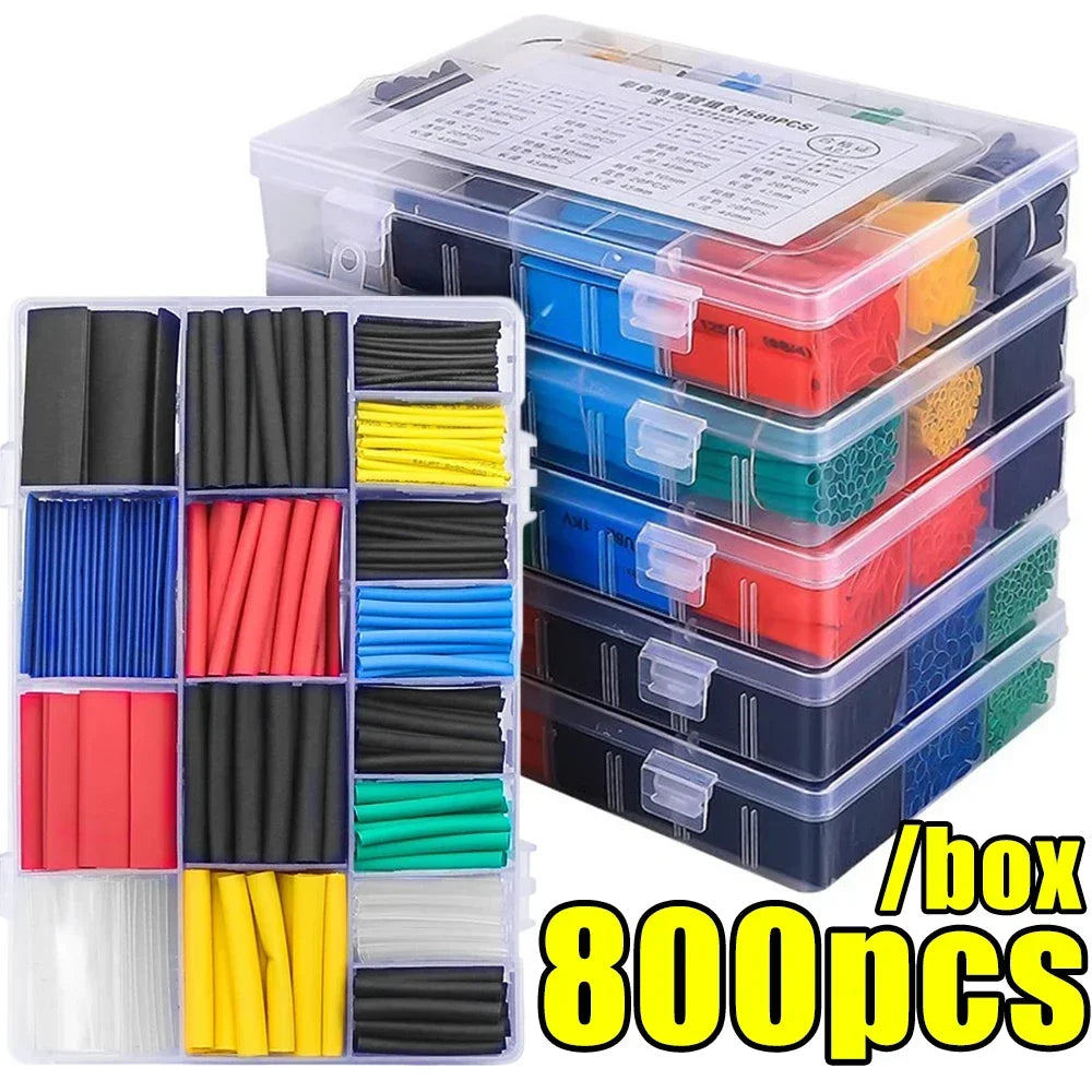 PE Heat Shrink Tube Kit — Flame-Retardant Electrical Cable Insulation