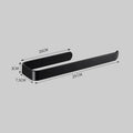 Space Aluminum Towel Rack — No-Drill Self-Adhesive, Bathroom & Kitchen