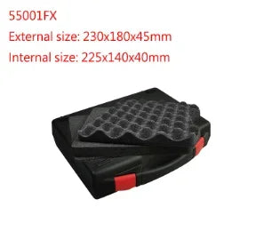 Multifunctional Plastic Hardware Toolbox – Portable Instrument & Equipment Storage Case
