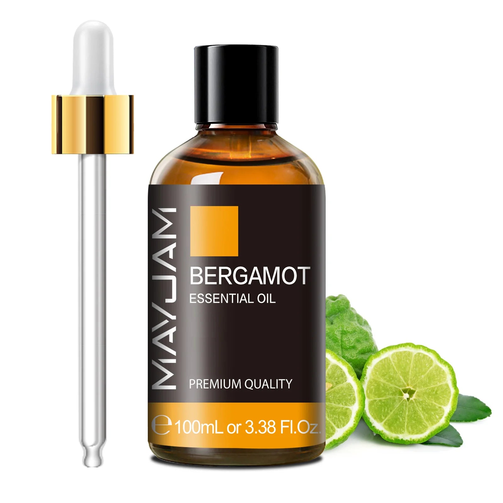 MAYJAM 100ml Pure Plant Essential Oil — Mint, Bergamot, Patchouli, Lemongrass & More