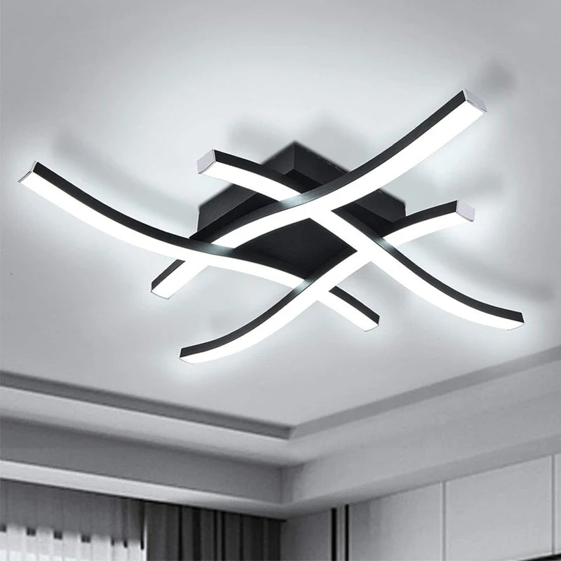 Minimalist LED Ceiling Light — Living Room, Bedroom & Kitchen