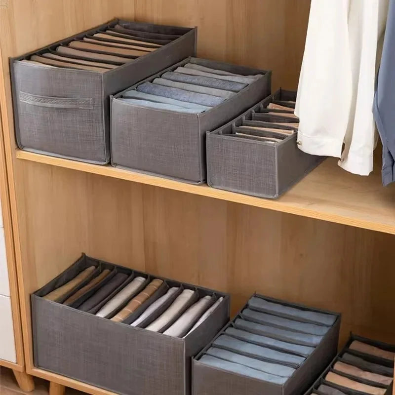 Divided Pants & Jeans Storage Box