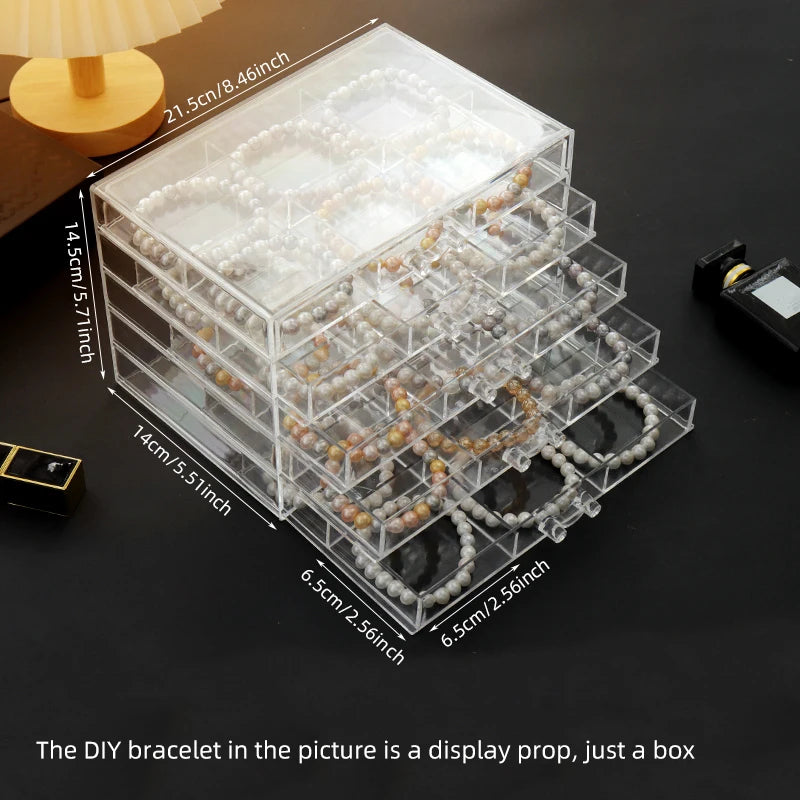 30-Grid Stackable Earring & Bracelet Case