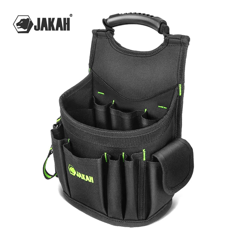 Electrician Multi-Pocket Tool Bag – Portable Polyester Hardware Storage Pouch
