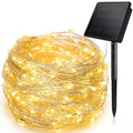 Solar Outdoor Fairy String Lights — Waterproof, Dimmable