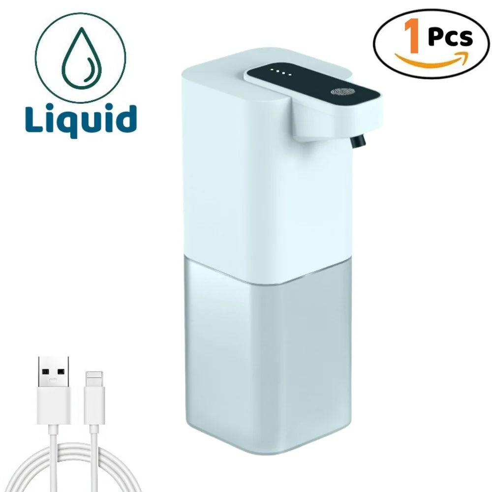 Touchless Foam Soap Dispenser — USB Rechargeable, Infrared Sensor, CE/RoHS