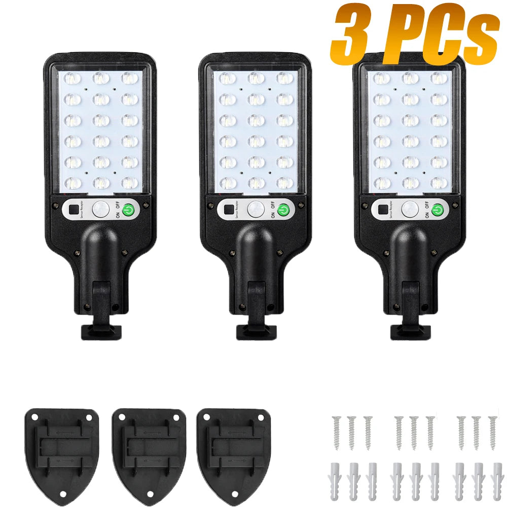 Solar COB Floodlight with Remote Control – IP65 Motion Sensor Security Light for Driveway, Patio & Garden (1/8 pcs)