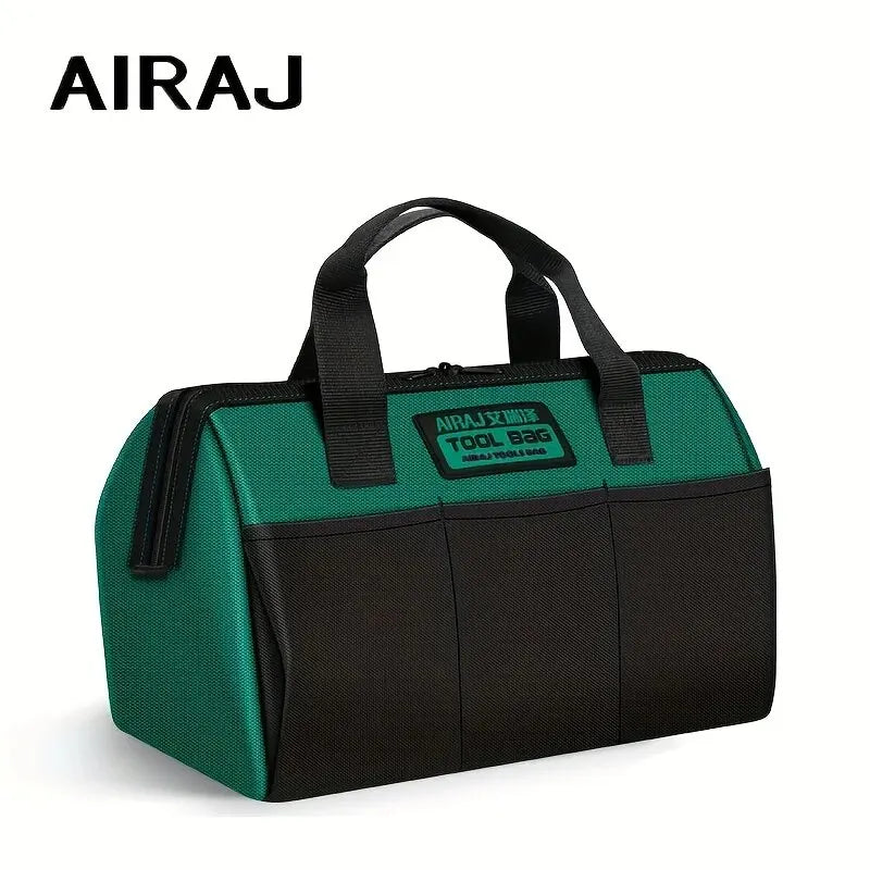 AIRAJ 13-Inch Oxford Tool Bag – Waterproof Multifunctional Storage Bag for Electricians & Woodworkers