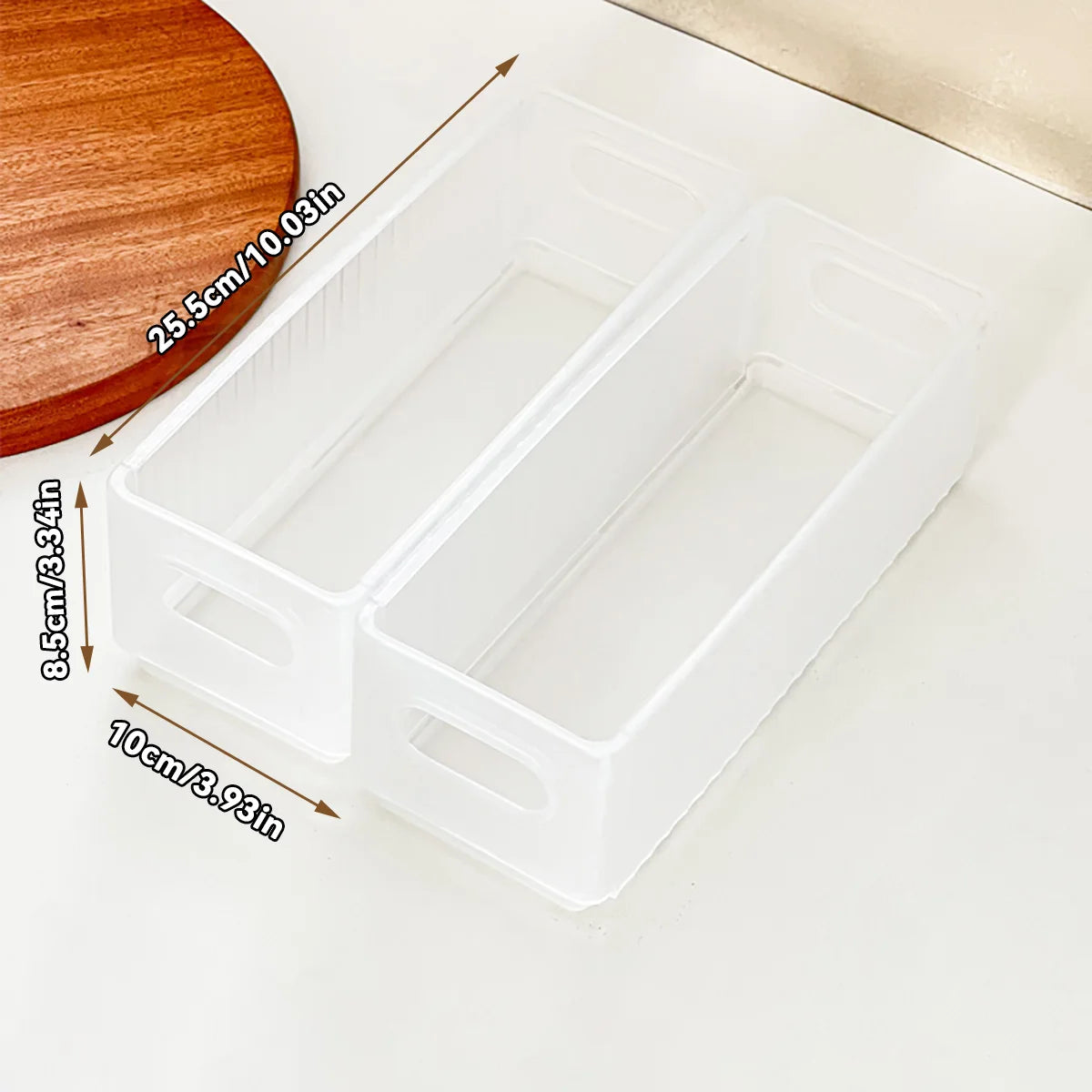 WORTHBUY Folding Fridge Storage Box — Pull-Out, Fruit & Vegetable Organizer