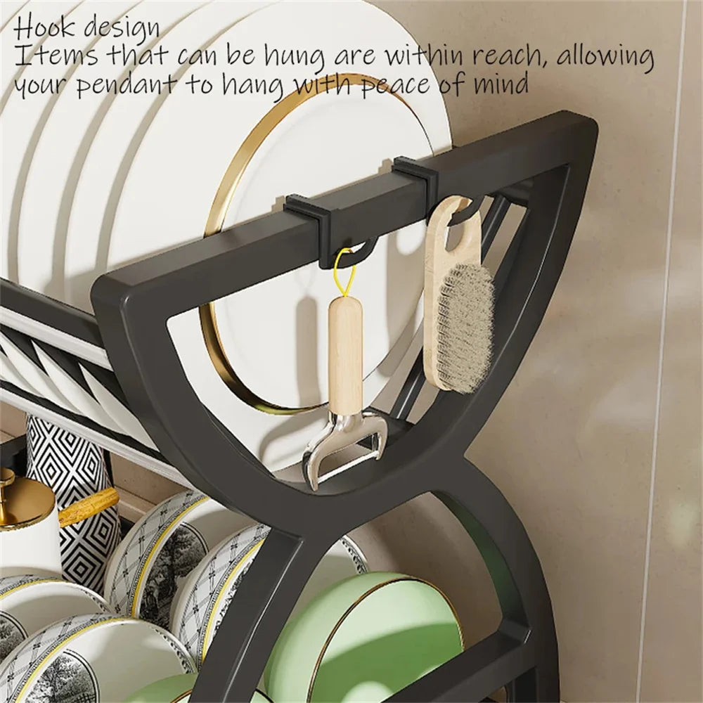 Kitchen Bowl & Chopstick Drain Rack