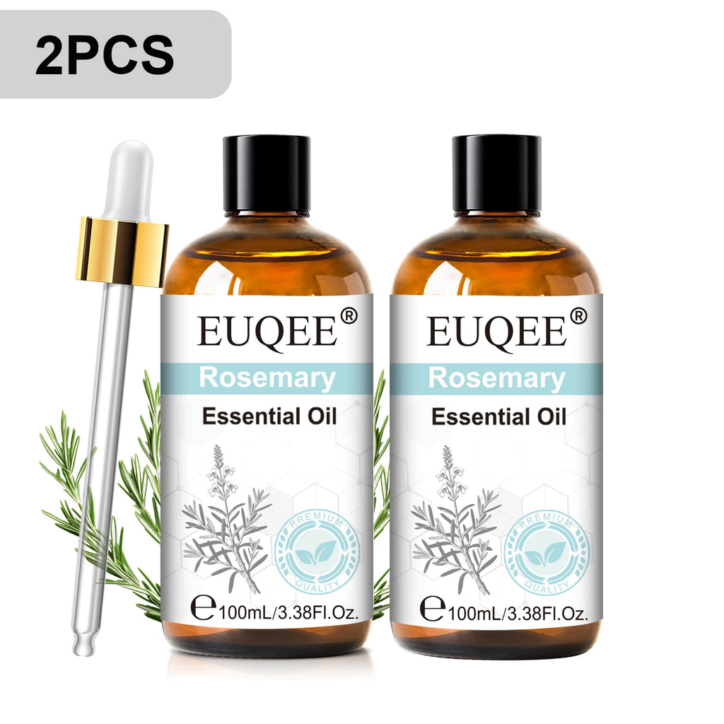 EUQEE 100ml Pure Essential Oil — Vanilla, Lavender, Cinnamon or Lemon — Diffuser & Candle Making