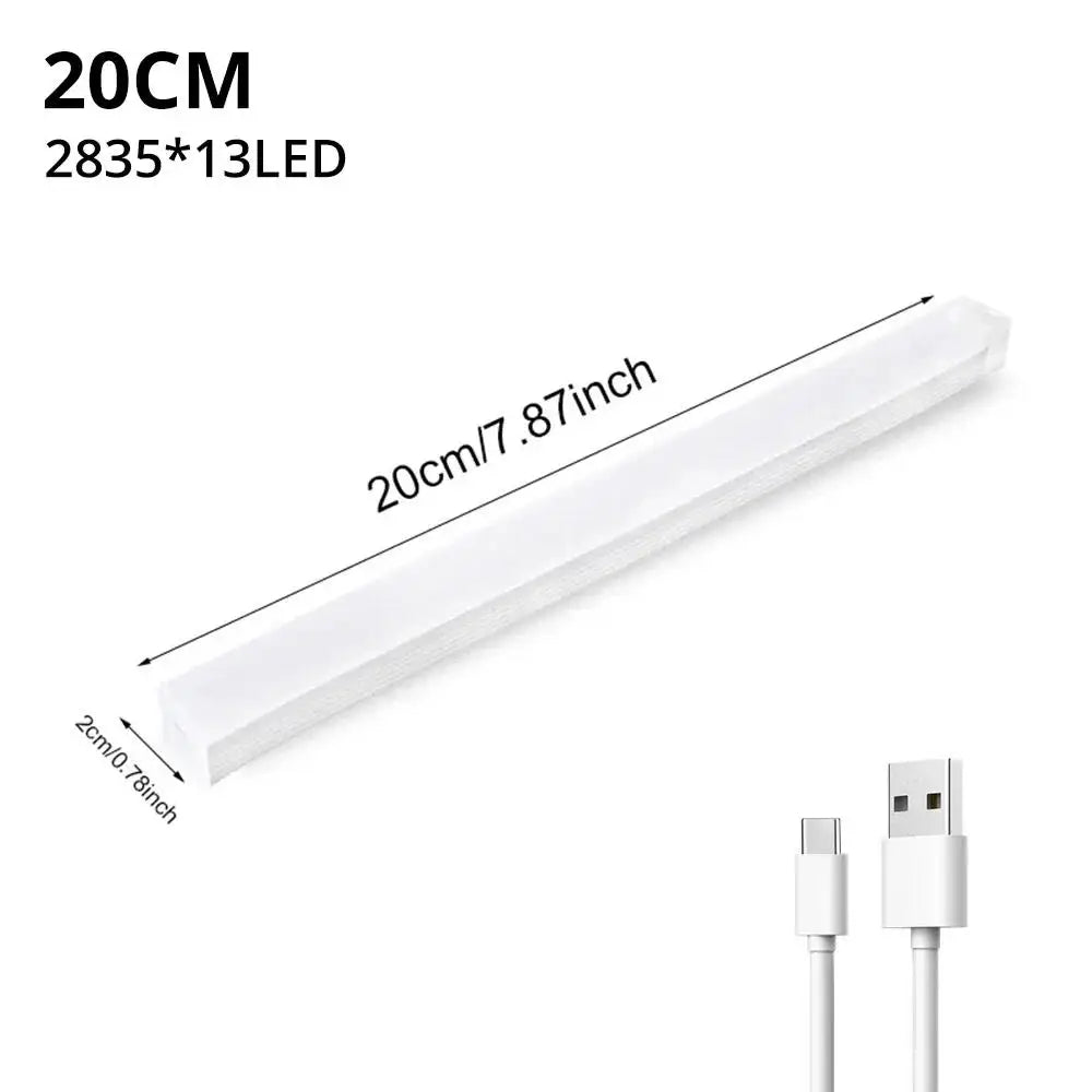 Wireless Motion Sensor Night Light — USB Rechargeable, Magnetic Mount