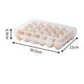 Portable Egg Holder with Lid & Safety Lock — Stackable, for Fridge & Outdoor