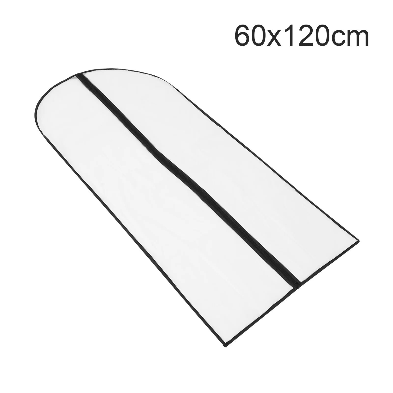 Transparent PEVA Dustproof Garment Bags — Pack of 5