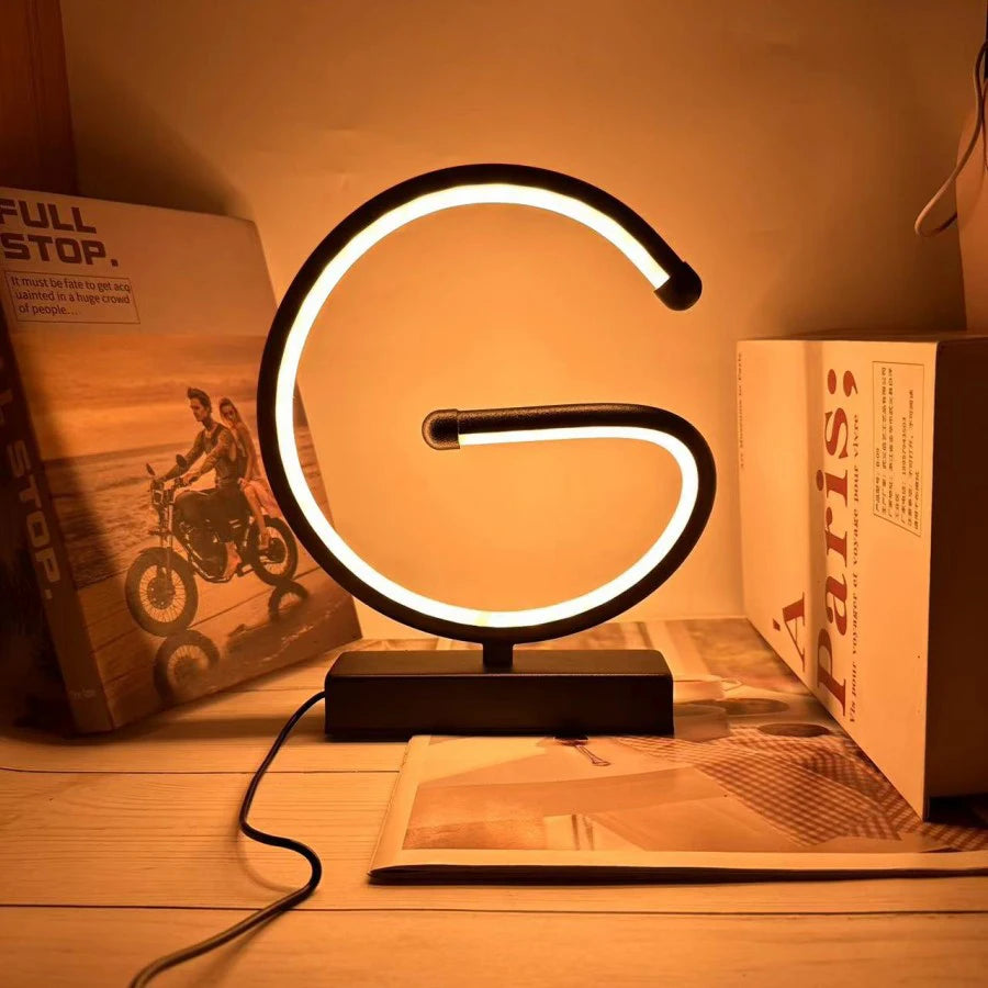 Spiral LED Night Light — 3 Colour Temperatures, Touch Dimming