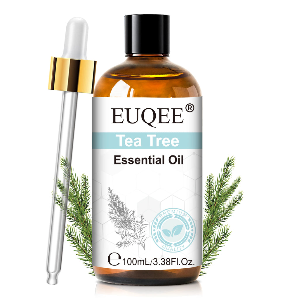 EUQEE 100ml Pure Essential Oil — Vanilla, Lavender, Cinnamon or Lemon — Diffuser & Candle Making
