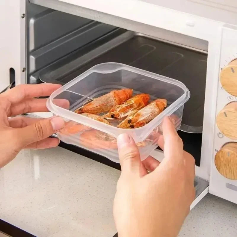 Small Food Fresh-Keeping Boxes — Transparent, Freezer Safe, Set Options