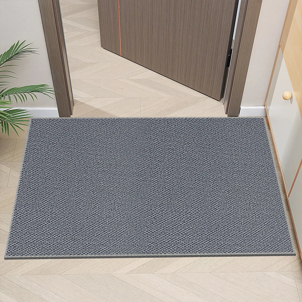 Non-Slip Washable Door Mat – Quick-Dry 3D Loop Pile Entryway Rug 40–80cm
