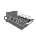 Expandable Small Dish Drainer Rack — with Removable Cutlery Holder