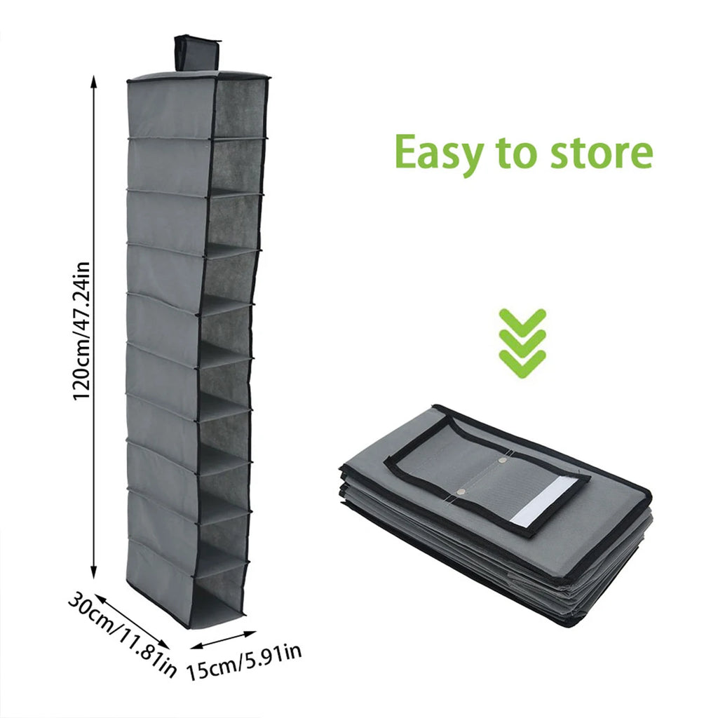 Foldable Hanging Shoe Organizer