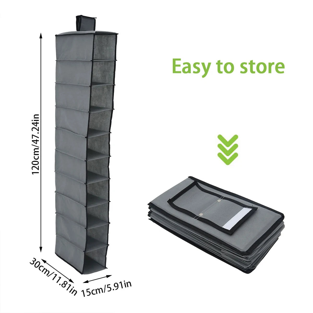 Foldable Hanging Shoe Organizer
