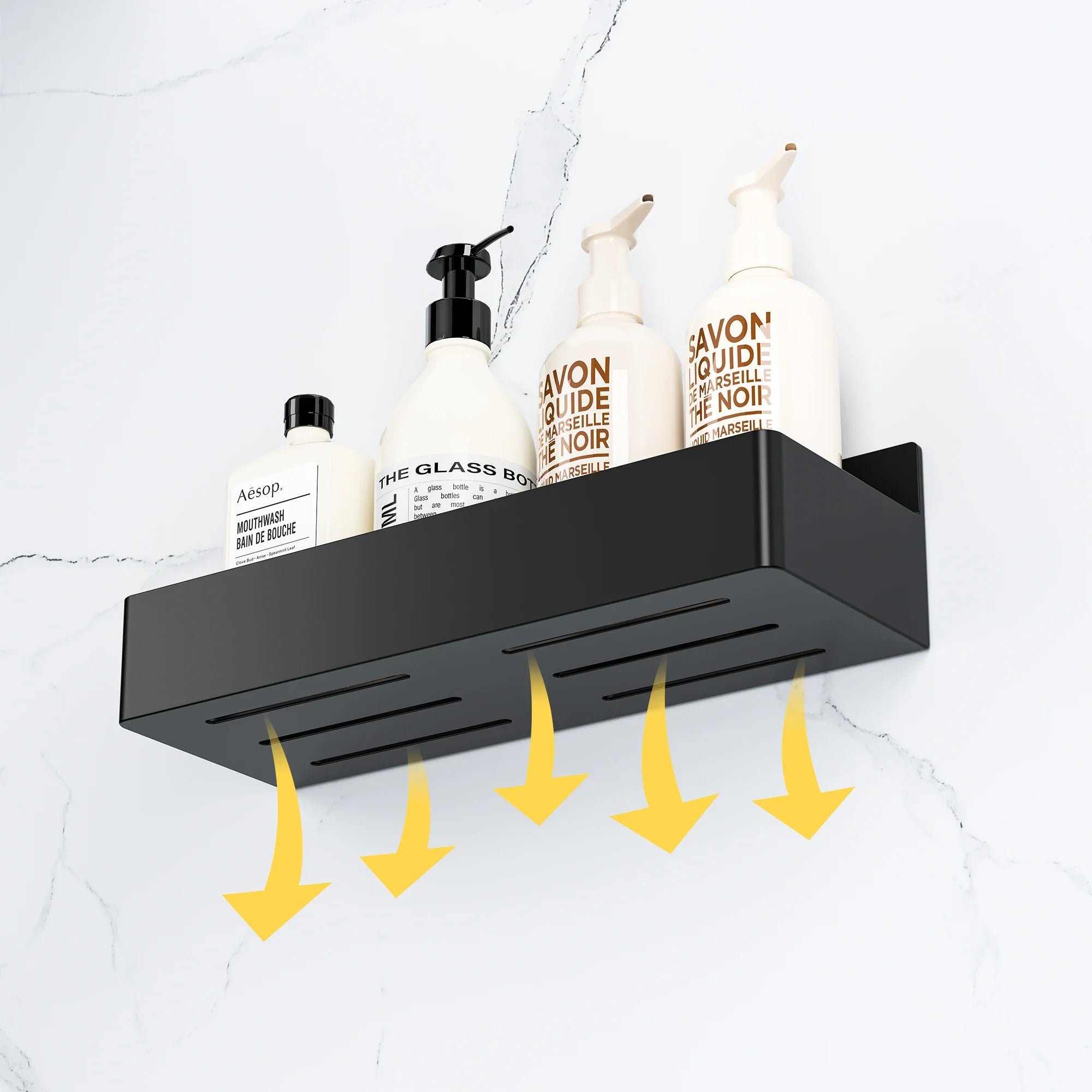 Magnetic Wall Shelf — No-Drill Storage Rack for Kitchen & Bathroom
