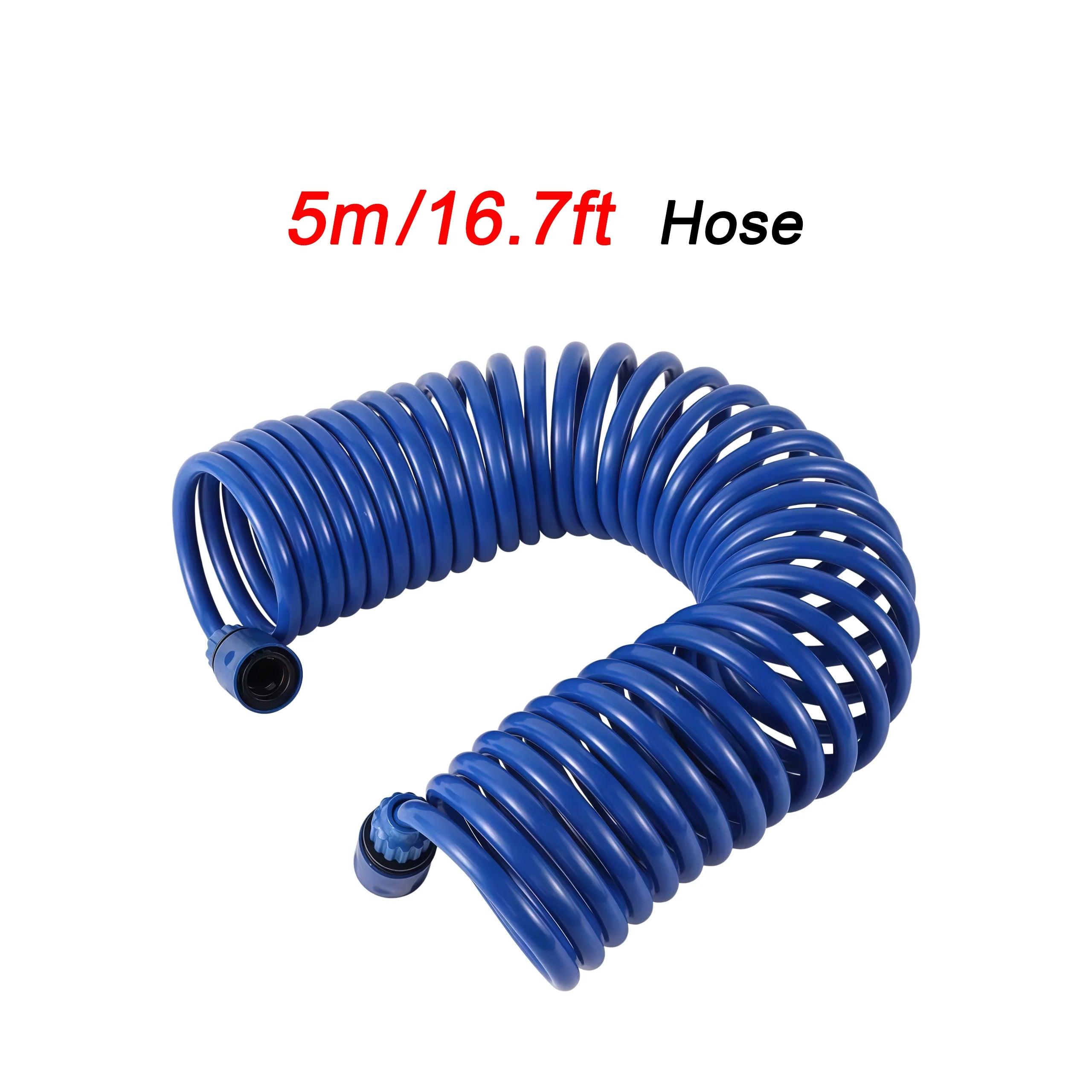 Expandable Retractable EVA Garden Hose – Curly Magic Pipe for Car Wash & Lawn Watering (10/15 m)