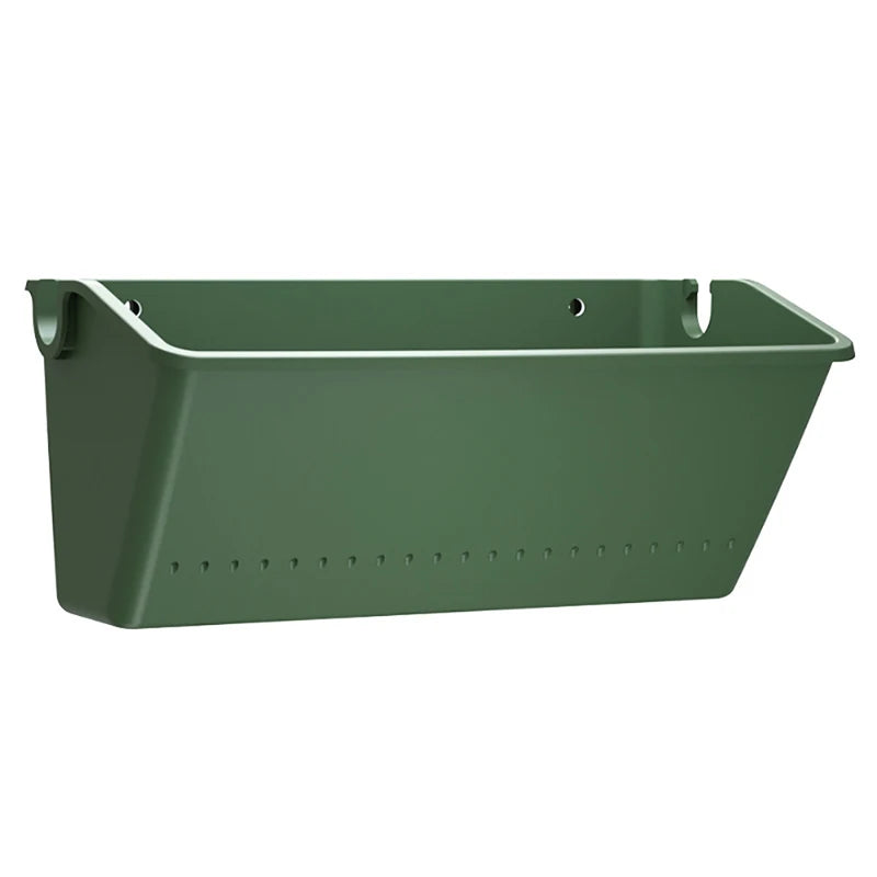 Wall-Mounted Hanging Planting Box – Vertical Green Wall Plastic Flower Pot