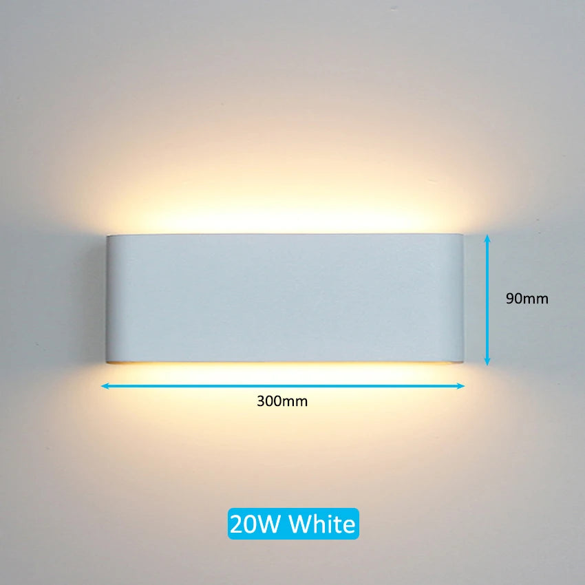 IP65 Outdoor & Indoor LED Wall Light — Porch, Garden & Living Room