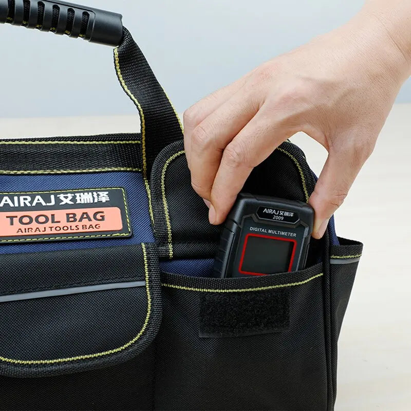 AIRAJ 1680D Oxford Electrician Tool Bag – Waterproof High-Capacity Storage Bag (13–18 inch)