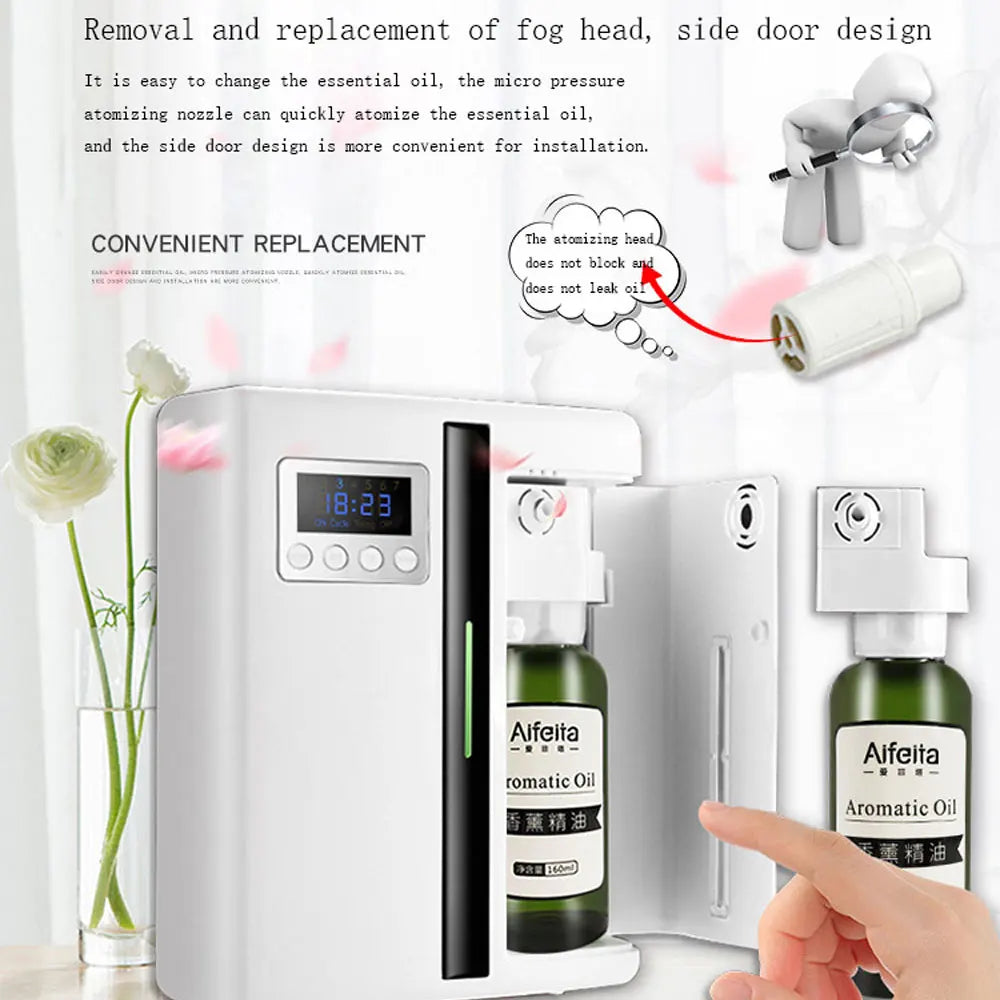 Wall-Mounted Scent Machine — 160 ml Aroma Diffuser for Large Spaces
