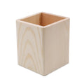 Wooden Pen & Stationery Holder — Square, Round or Hexagonal