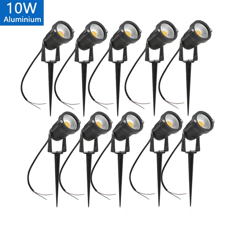 Zhengde LED Spike Lawn Lamp – 5W–20W IP65 Landscape Spotlight AC/DC