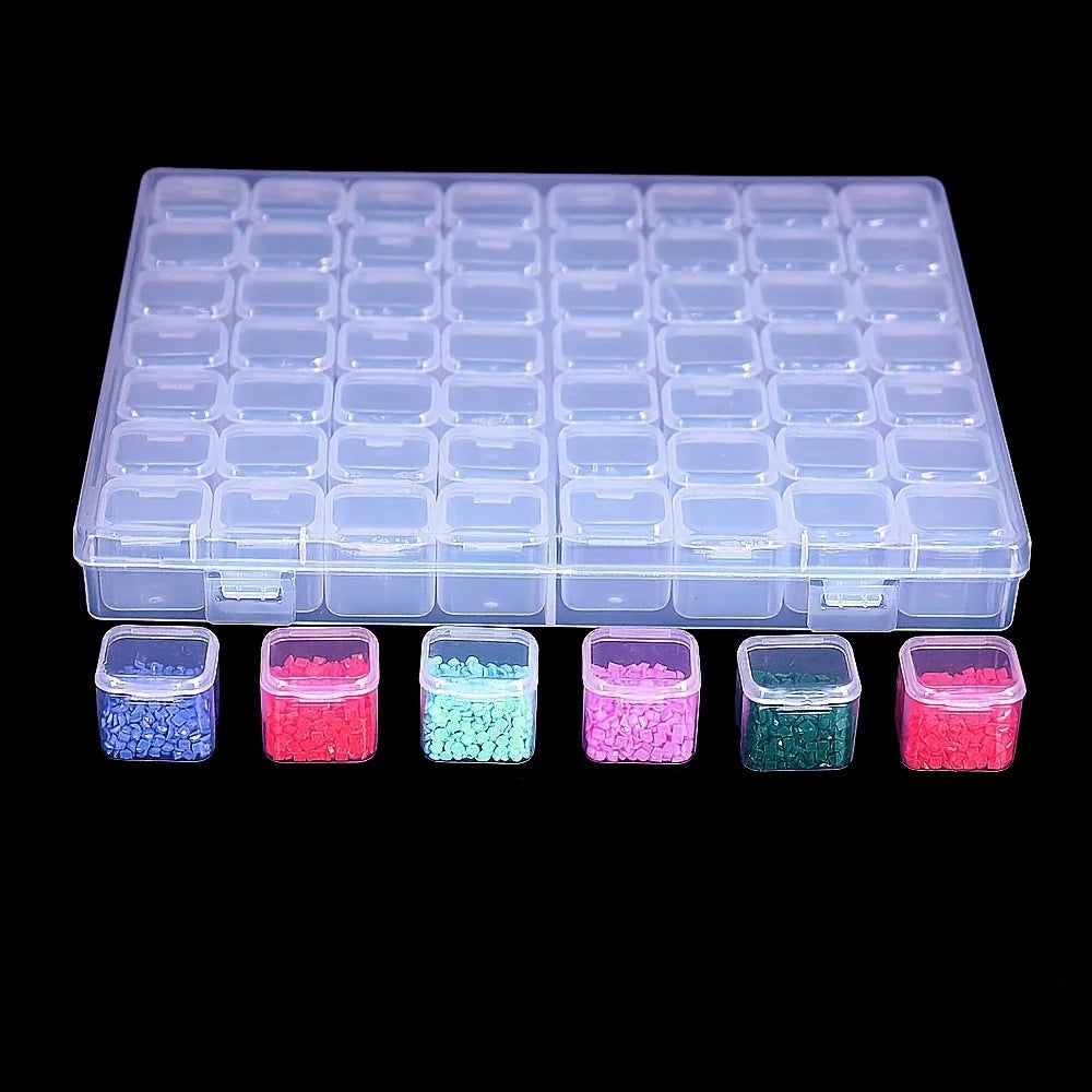 Multi-Grid Bead & Jewelry Storage Container