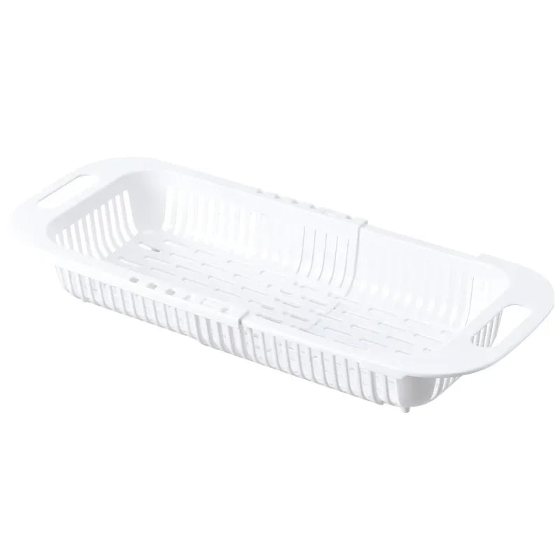 Expandable Dish Drying & Washing Basket — Foldable, Adjustable Length