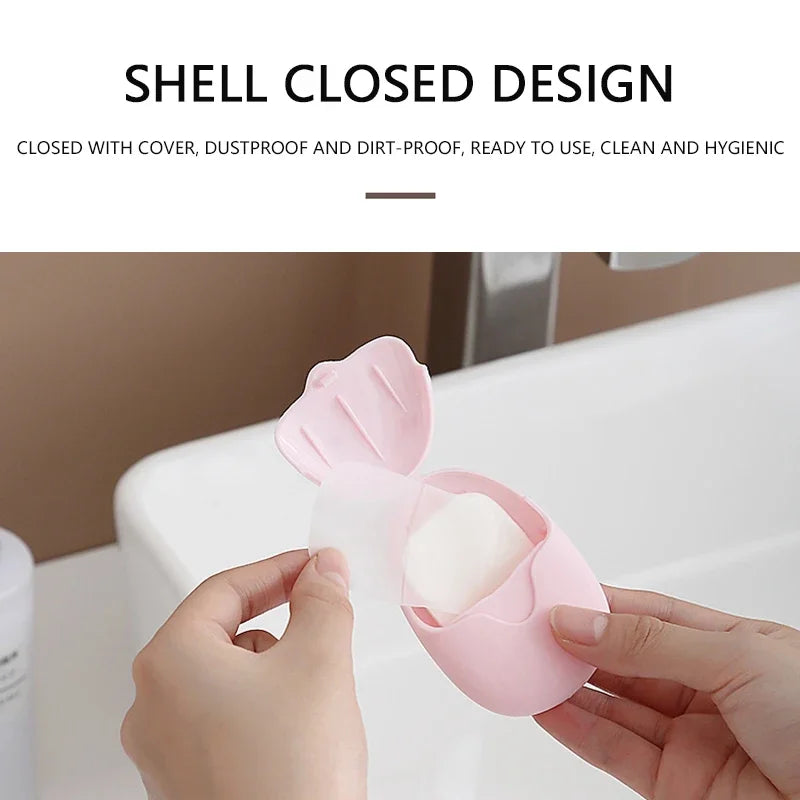 Travel Soap Sheets — Portable Scented Paper Soap, 50 or 150 Sheets